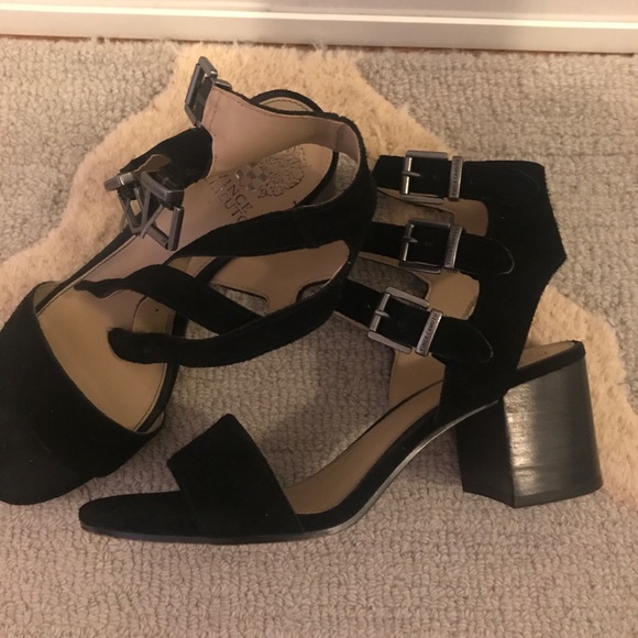 vince camuto suede sandals